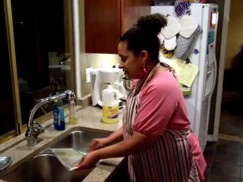 how to clean vent above stove