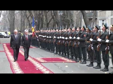 Moldovan president meets Austrian counterpart
