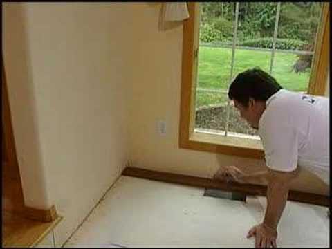 how to fit solid oak flooring