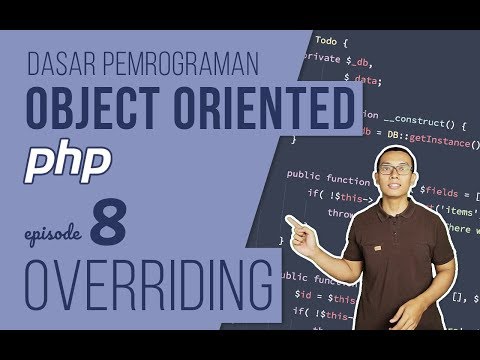 OOP DASAR pada PHP #8 - Overriding