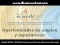 Oportunidades de empleo y capacitación