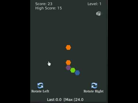 Free game: RHex for BlackBerry, think Tetris meets Ka Glom YouTube Preview Image