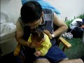 voyez papa martin qui chante la berceuse 