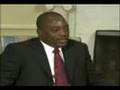 Kabila meets with Bush at the White House