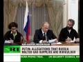 Ukraine is blackmailing us Putin Ukraine is blackmailing us Putin