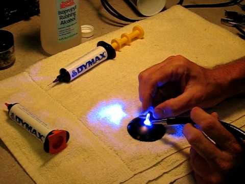 how to cure uv glue