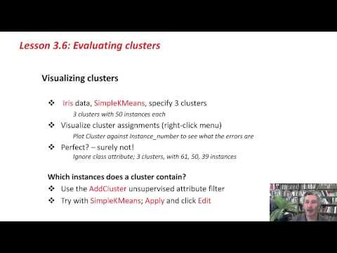 how to perform clustering in weka