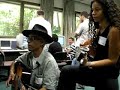 Yehuda Kaysar and Emmy Kaysar playing along with CDizz Yehuda Kaysar and Emmy Kaysar playing along with CDizz