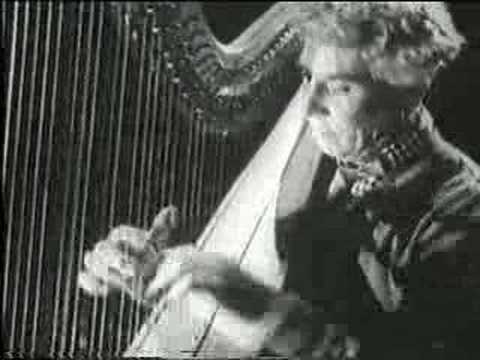 Harpo Marx performing Guardian Angels a piece he wrote in 1945 