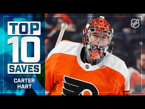 Top 10 Carter Hart Saves from 2019-20 | NHL