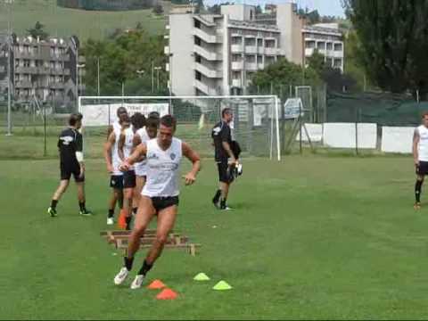 Entrenamiento del Cesena para la Temporada 2010 - 2011