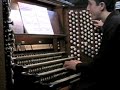 Vaughn Mauren plays Widors Symphonie Romane (Moderato) at W