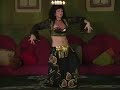 Belly Dancer With A Tray Of Lit Candles