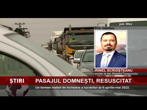 Încep lucrările de terasamente, la Pasajul Domnești