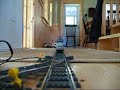 My LEGO model of a TGV train running on long curves around the main floor. More information on making long curves from straight pieces of LEGO 9V track can be found in Railbricks magazine issue 1 (www.railbricks.com). Thanks to James Mathis for the design of the core TGV model upon which my design is based. I still need to add another four coaches. Enjoy!