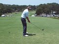 Robert Allenby tees off at MFS Australian Open (Rd3)