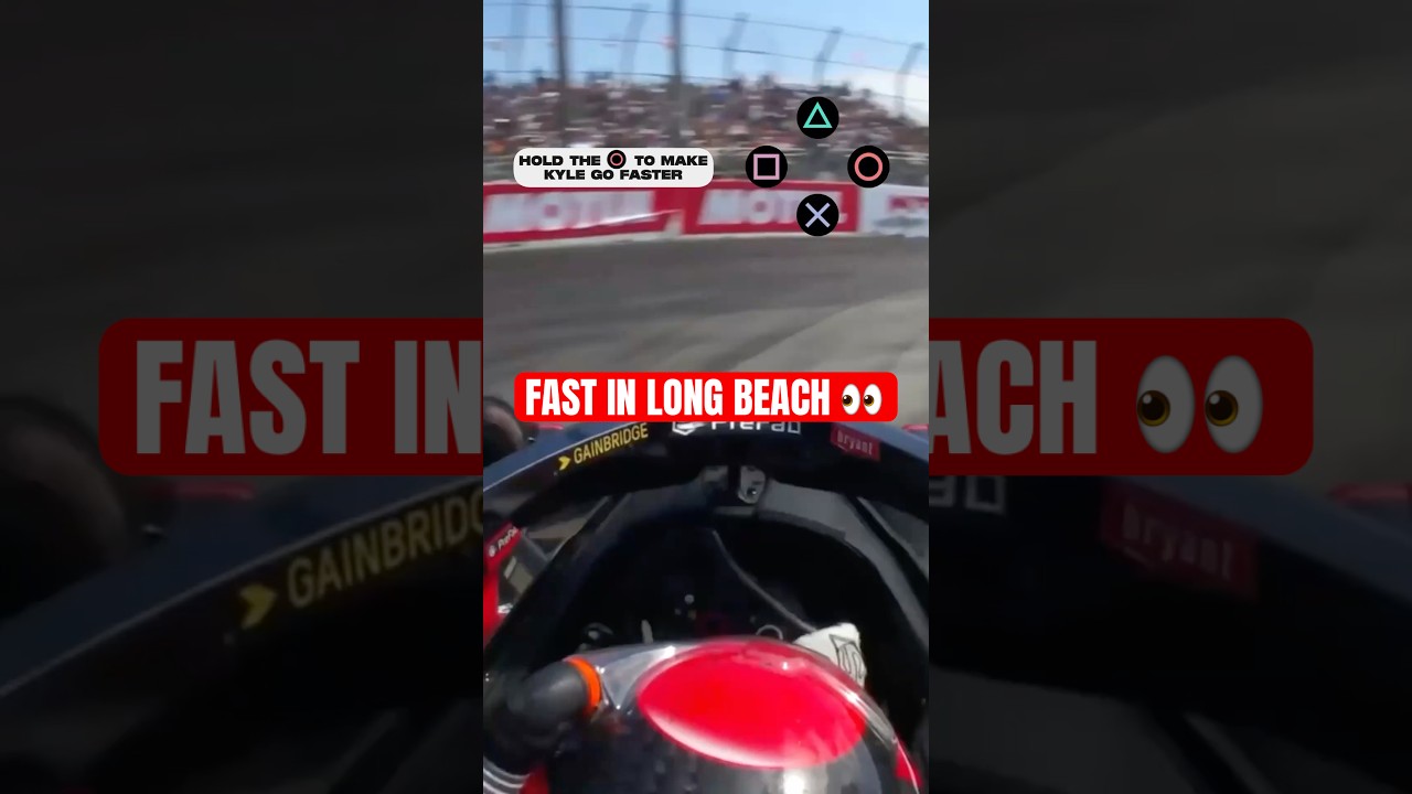 Got the zoomies 🏎️💨 #indycar #racing #kylekirkwood