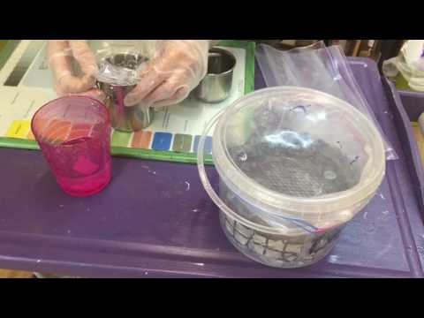 video-linktoworks-How To Clean Artist Oil brush buckets NO TOXINS (part...
