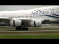 KLM MD-11, Air New Zealand 747, Cathay Pacific 747 arrivals at YVR (HD)