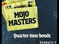 Blues Guitar Lesson: Quarter Tone Bends