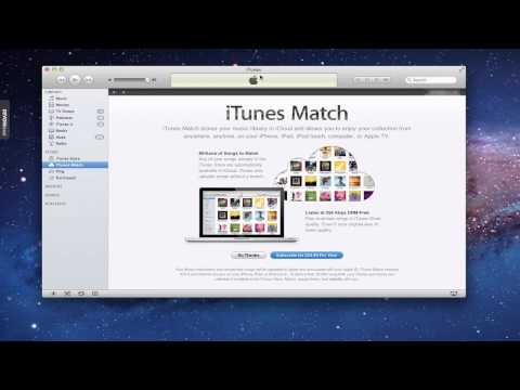 how to enable itunes match on computer