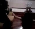 intentando actuar y bailar cn caro =p