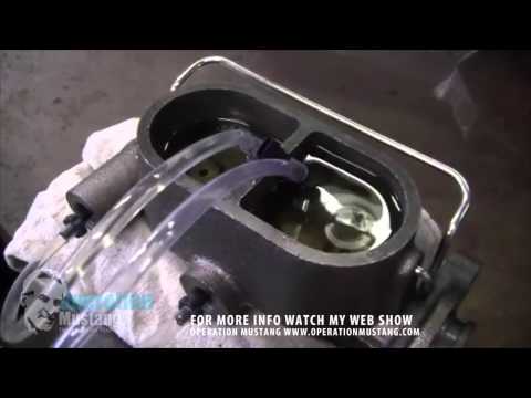 how to bleed mustang master cylinder