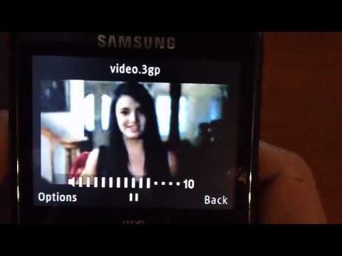 Youtube on the Samsung Ch@t 335