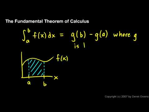 Examples Of The First Part Of The Fundamental Theorem Of Calculus