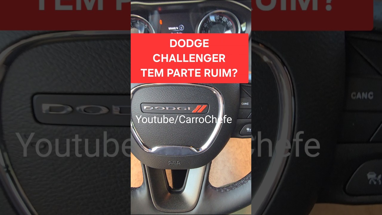 A PARTE RUIM DE UM V8 DODGE CHALLENGER