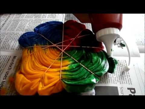 how to open twisted tie dye machine