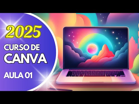 Como usar o CANVA gratuito 2025 | Curso com Certificado