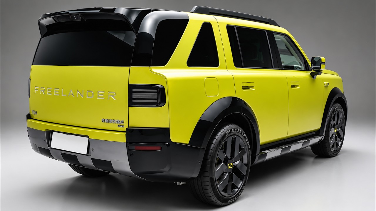 New 2027 Land Rover Freelander 8 Legendary off-roader SUV