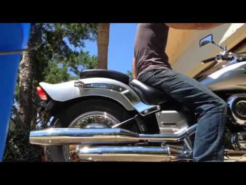 how to remove baffles from yamaha v-star 1300