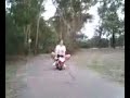 pocketbike going fast
