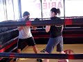 profe danny entrenando con mauro gutierrez