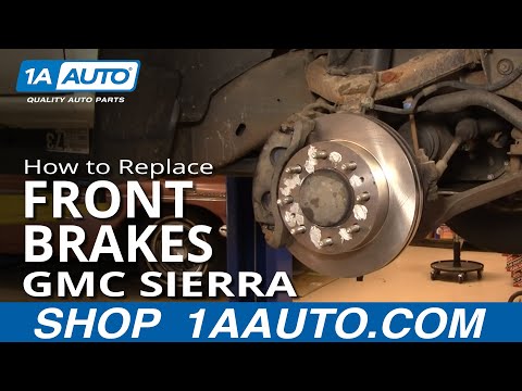 How To Install Replace Front Brakes Chevy Silverado GMC Sierra 2500HD 00-07 1AAuto.com