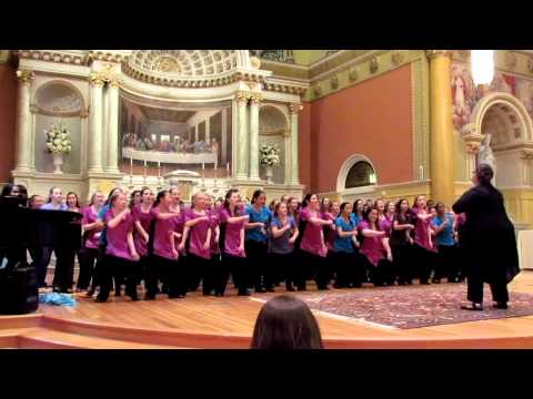 Performing with The Australian Girls Choir
