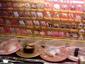 Sushi on Conveyer Belt