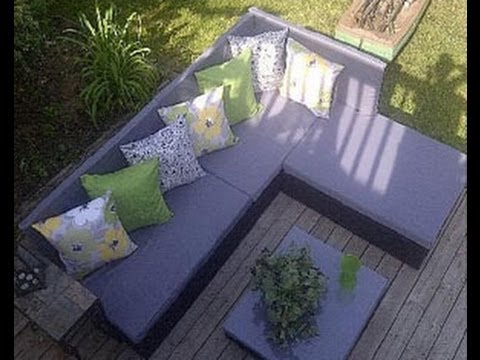 Comment construire un canapé de palette pour le jardin