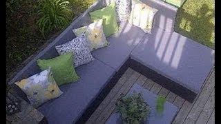 Construire un canapé de palette pour le jardin