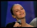 vanessa paradis singing the song l'eau � la bouche with alain lanty in 