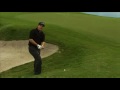 Amazing Phil Mickelson backwards shot that almost goes in