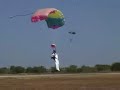 400 people link arms during freefall for 5 seconds making this the largest formation skydive ever done in the history of mankind. Pretty cool hey?