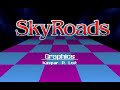 an introduction to a dos game, skyroads.