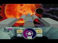 an introduction to a dos game, skyroads.
