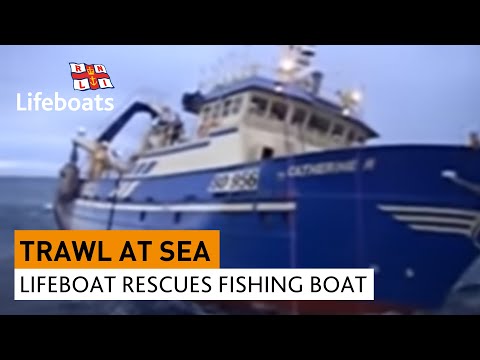 arranmore lifeboat rescues fishing vessel in rough seas orca fishing