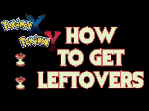 how to get leftovers in pokemon x