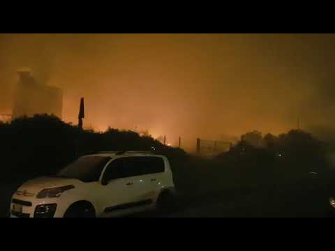 Incendio Monte Serra, incredibile forza del vento