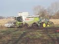 John Deere and Claas in the Mud John Deere and Claas in the Mud